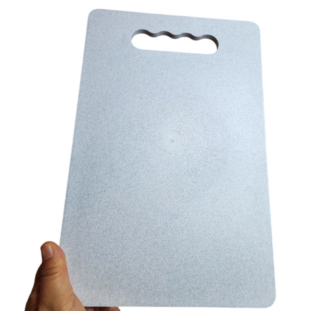 CUTCO Model 124 Poly Prep Cutting Board 12x8 White Speckled USA Handle New